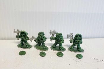 HF7: 28mm Halfling Warriors with Hand Weapons (preorder)