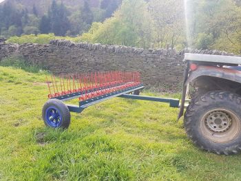 AGRI-FABS 2 BAR ATV, QUAD, 4X4 SPRING TINE HARROW