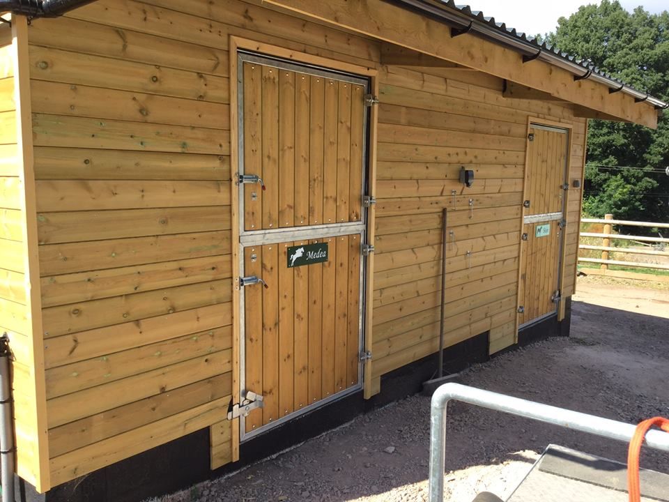 AGRI-FABS Premium Top and Bottom Stable Door  With  Galvanised Steel Surrou