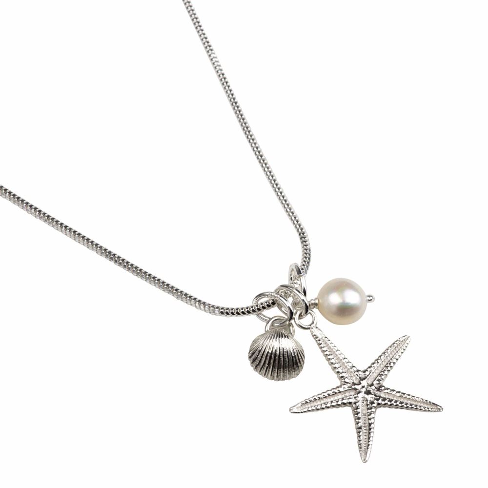Beach Cluster Necklace