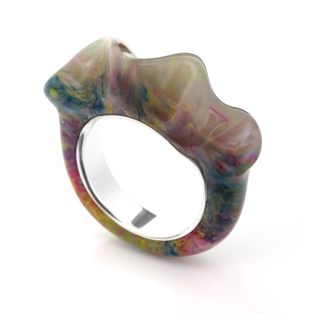 Surfite - Bleached Coral Ring