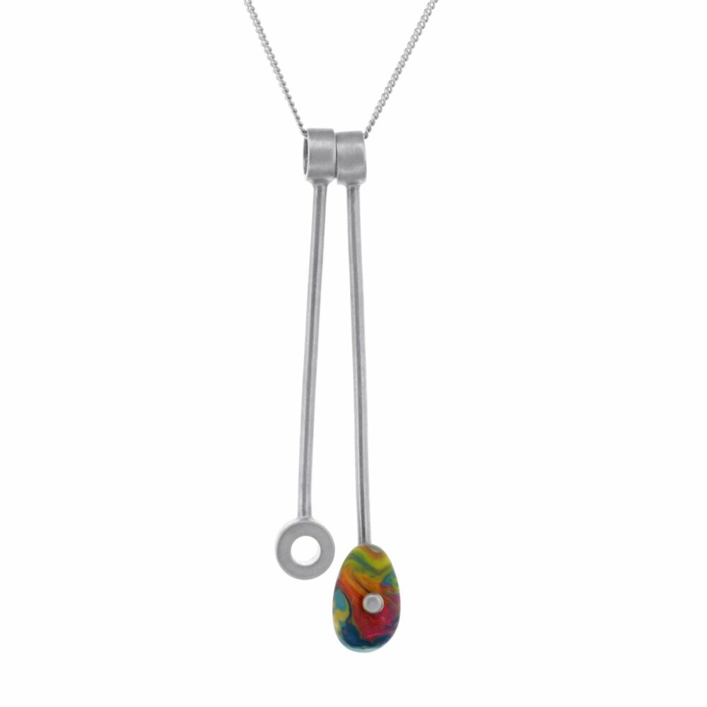 Pebble and Paddle Pendant Necklace - Newgales