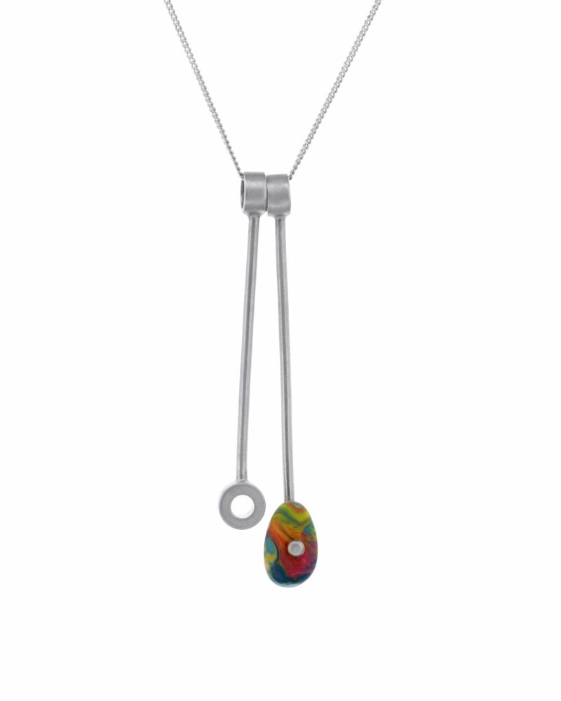 Pebble and Paddle Pendant Necklace - Newgales