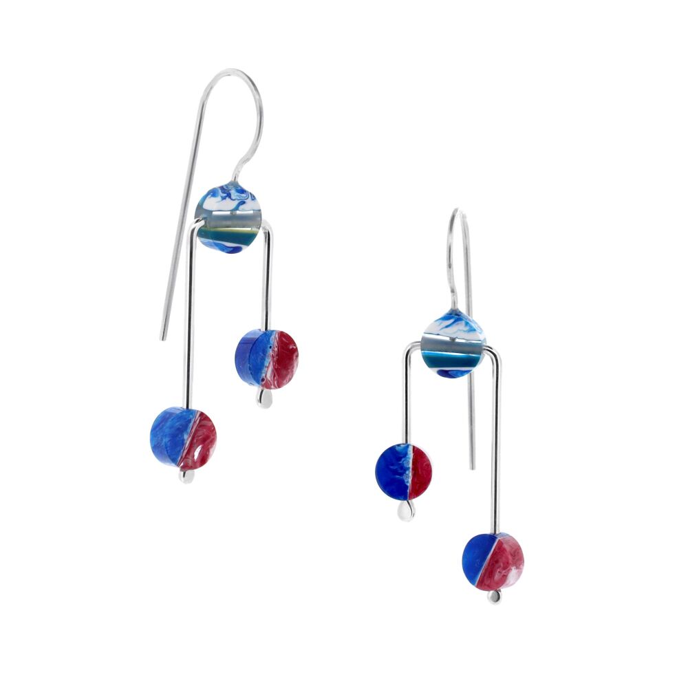 Surfite Skimmer Earrings  - Winter Sun