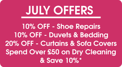 July Offers - Pearls Drycleaners, Acton,