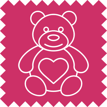 Teddy Bear Icon - Pearls Drycleaners
