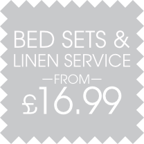 Bed linen from Â£16.99 at Pearls in Acton