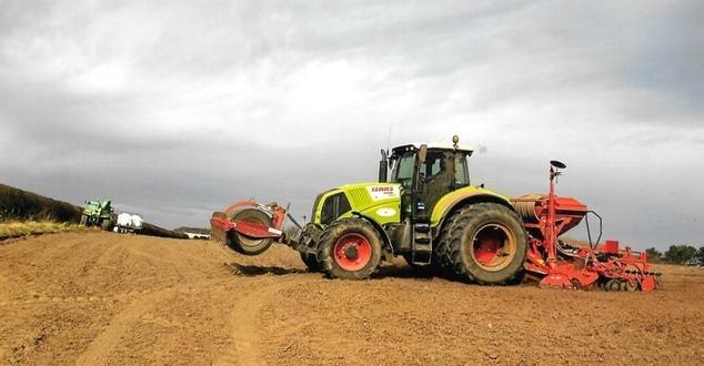 Class Tractor with Drill 2