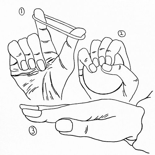 Artist Tips (1) Hand Exercise Drawings by S Godwin Studio