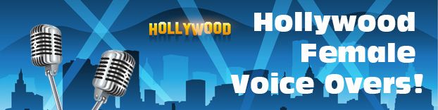 Hollywood female voice overs