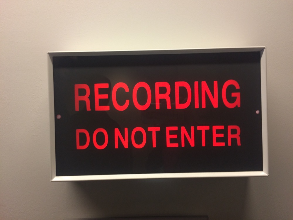 Recording do not enter light