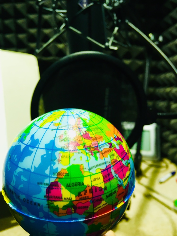 Lorraine Ansell World Dubbing Voiceover Microphone