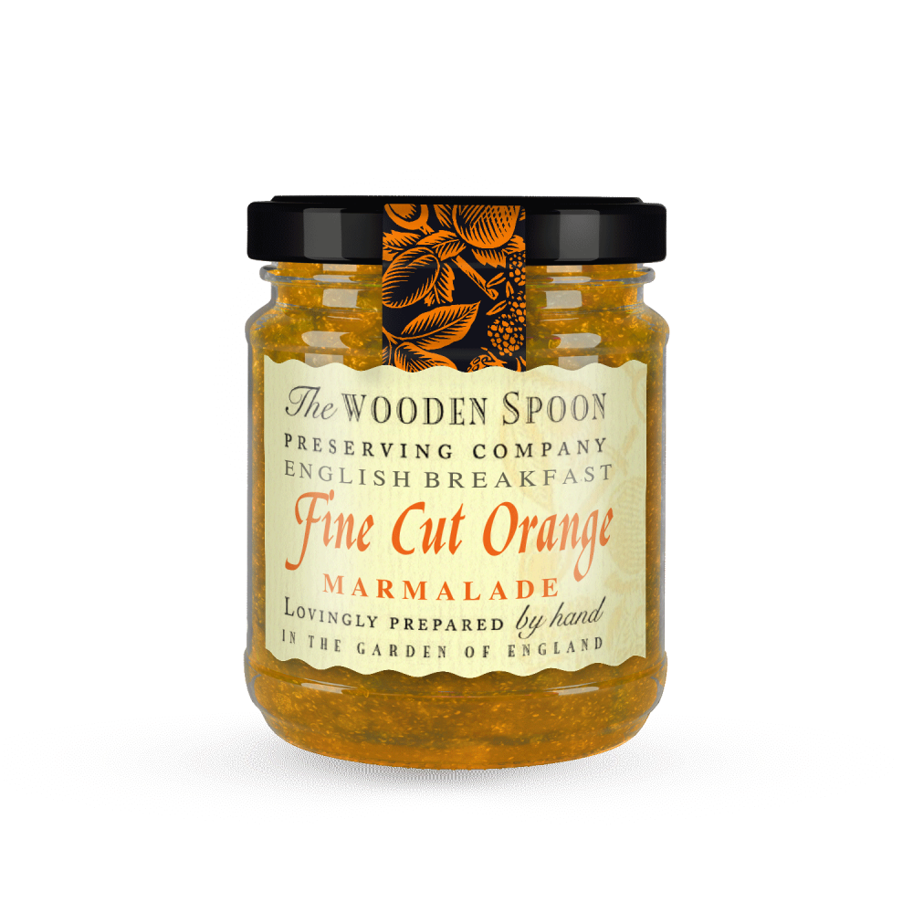 Wooden Spoon-English Breakfast’ – Fine Cut Orange Marmalade