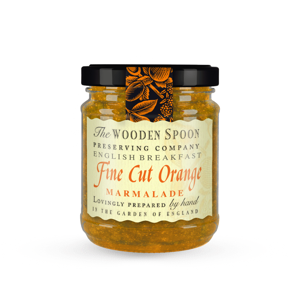 Wooden Spoon-English Breakfast’ – Fine Cut Orange Marmalade