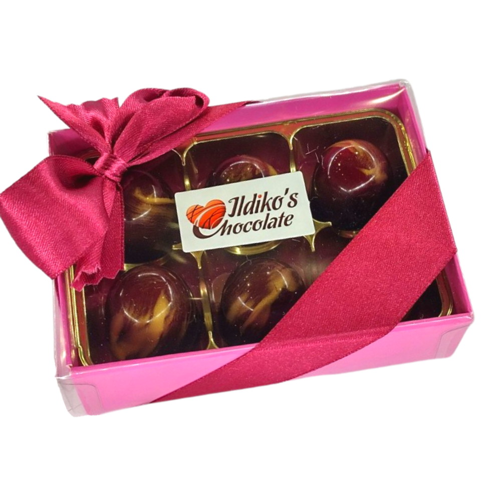 <!--004-->Kirsch Cherry. Box of 6 Chocolates 