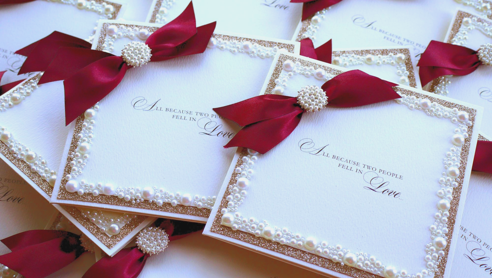 Burgundy Wedding Invitations