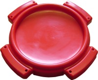 THCAP5 Red Threaded Access Hatch For Water Tanks 