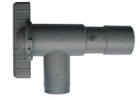 WD8532G Grey 28mm Fresh Drain Tap for Push-Fit Rigid Pipe