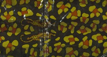 Vintage Cabouchon silk scarf