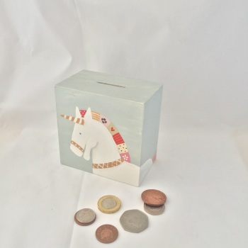 money box - dala unicorn