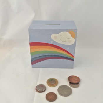 money box - rainbow