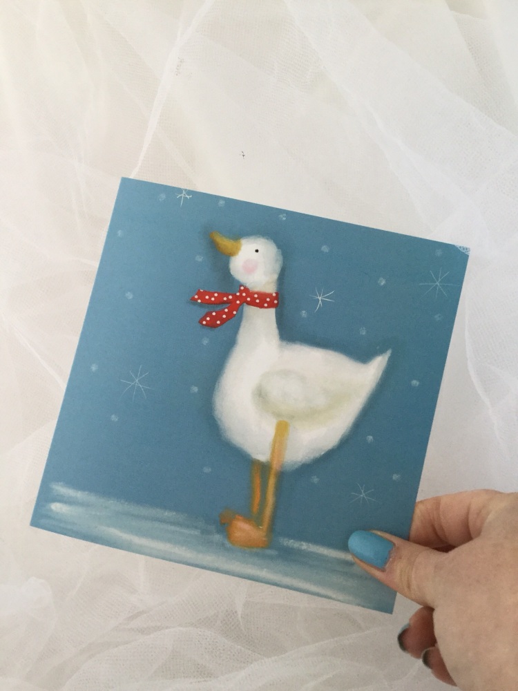 greeting card - goose