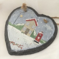 heart slate #6