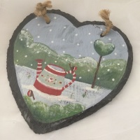 heart slate #9