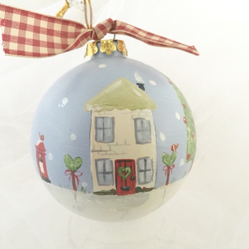 bauble (house and post box)