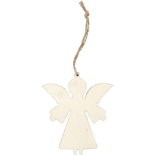 Angel decoration pack of 4