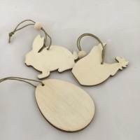3 wooden shapes