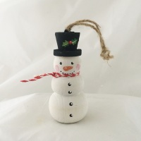 Snowman dangles