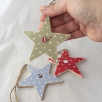 Trio of star dangles