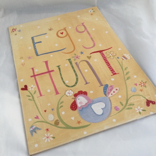 Egg Hunt painting