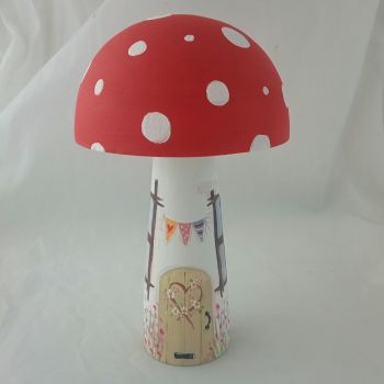 large toadstool house