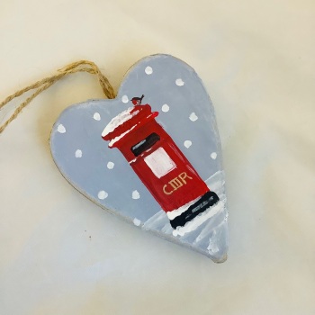 Heart - postbox