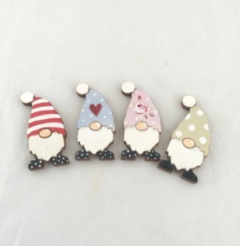Franki - Tomte/gonk/gnome  Brooch - choice of colours