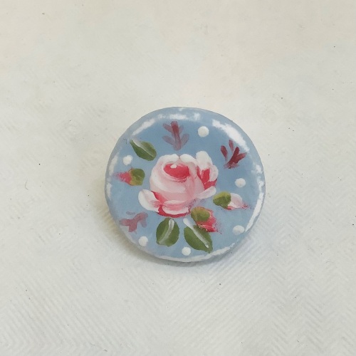 Pin #23 rose