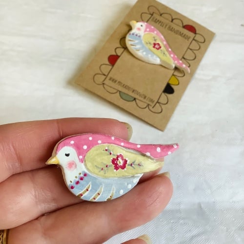 Pin #30 folk bird