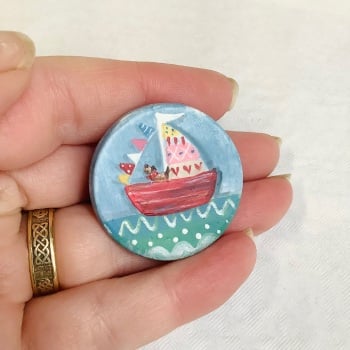 Pin #67 boat