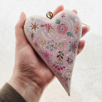 chunky heart - large  #1