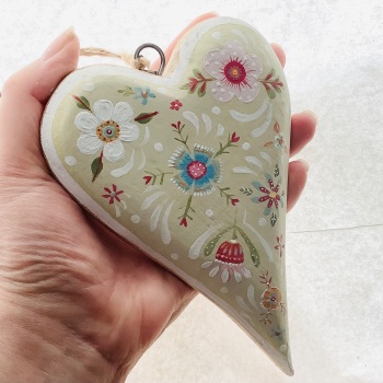 chunky heart - large  #2