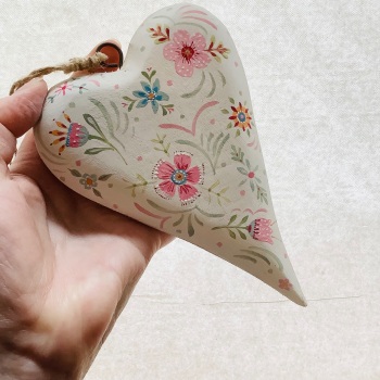 chunky heart - large  #4