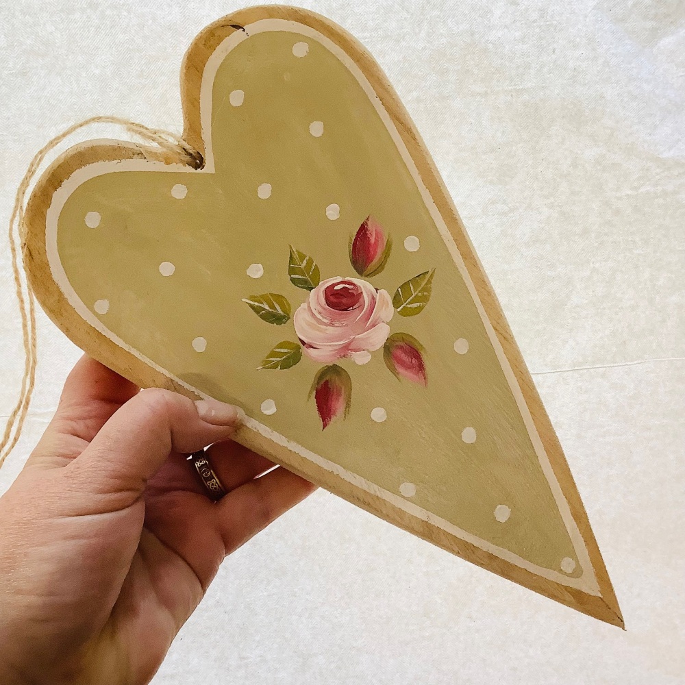 chunky heart - primitive  #1