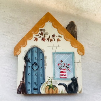 A small house - orange roof