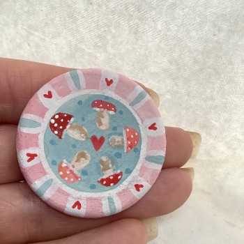 Pin - toadstool #1