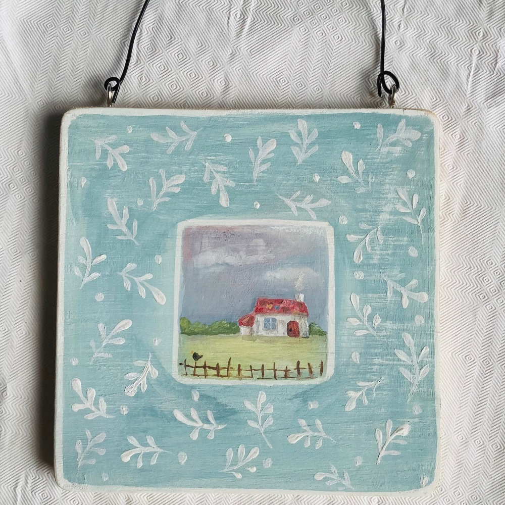 Small painting - cottage