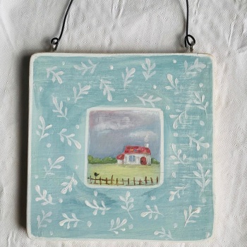 Small painting - cottage
