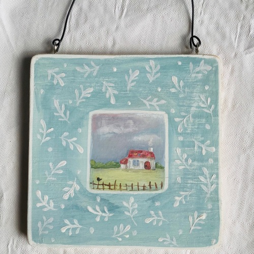 Small painting - cottage