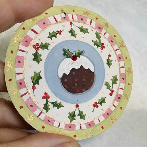 Round Christmas Decoration - pud